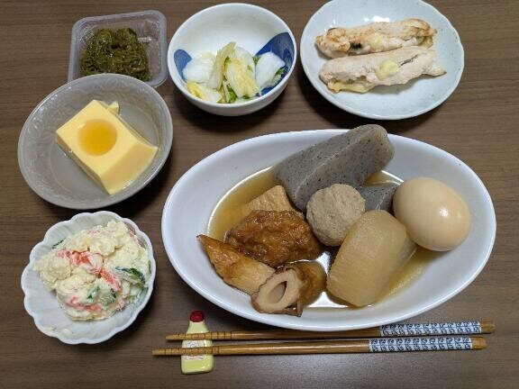 今季最後のおでん?