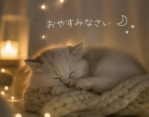 今日もお疲れ様でした♪