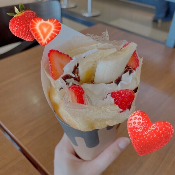 よくばって。