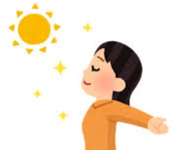 朝から