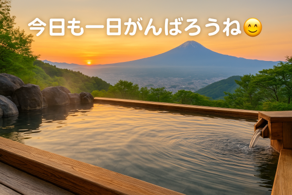朝のひとときに、小さな応援を込めて😊
