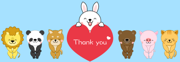 本日はありがとうございました♡