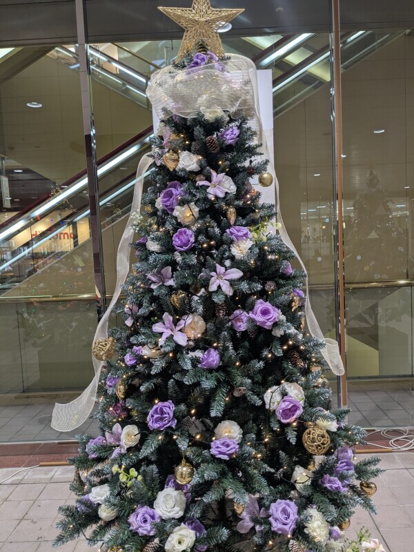 クリスマスツリー🎄💜‪