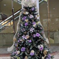 クリスマスツリー🎄💜‪