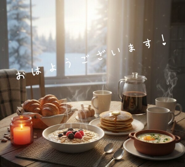 おはようございます！