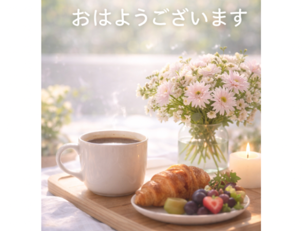 おはようございます