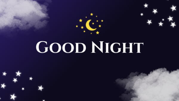 おやすみなさい