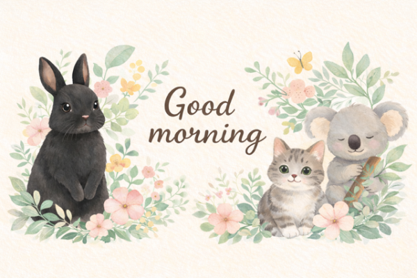 おはようございます☀