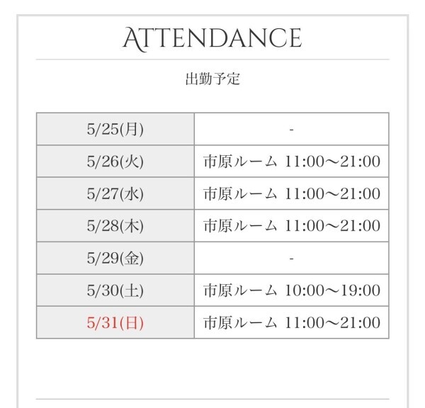 今週の〜
