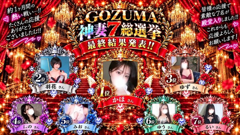 🚀✨GODZUMA『神妻7』投票結果発表！！✨🚀