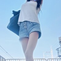 青空のもと、気持ちよく?