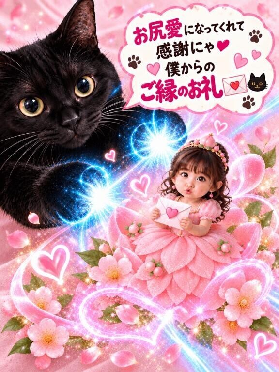 ありがとう( 'ω')
