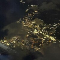 雲の隙間の宝石箱???