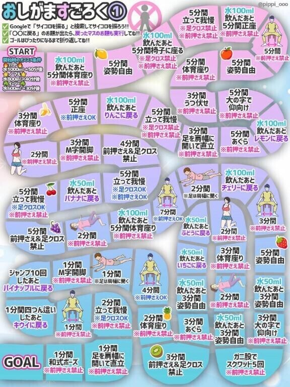 こういうすごろく良さそう?エロすごろくだね