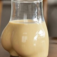 ケツグラスどす( ?ω? )これでミルクティー飲みたい