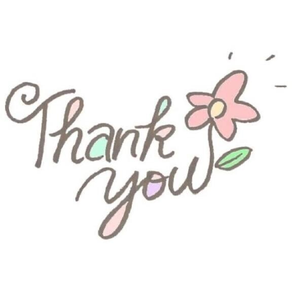お礼💌