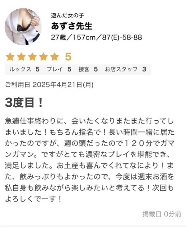 感激の嵐⭐︎
