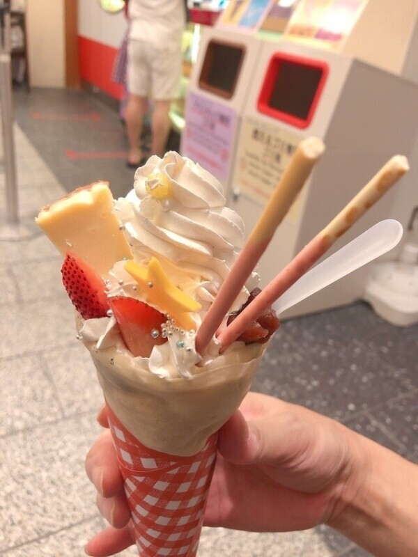 久々クレープ😌