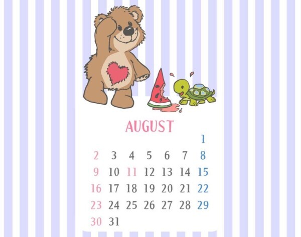 8月もよろしくお願いします🙇‍♀️✨