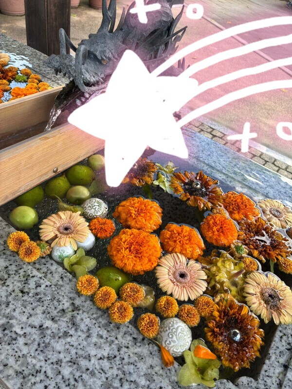 ⭐︎花手水⭐︎