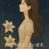 心をこめて…感謝を込めて。早見より🍀