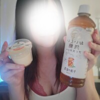 朝食兼夜食です🍮