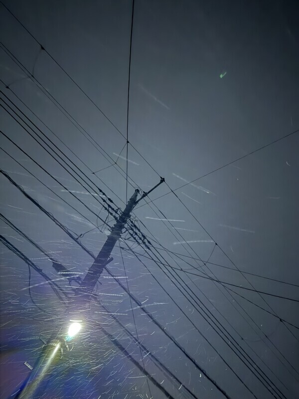 初雪〜❤︎⛄️⛄️