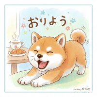 おはようございます🩵