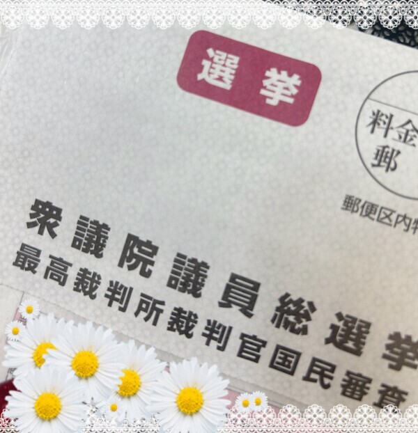 期日前投票も、雪も思ったより😳😳