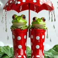 雨🎶雨🎶降れ降れ〜🎤