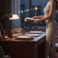 明日は21時まで出勤します