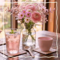 涼しいお部屋でひとやすみ🌷.*✨️