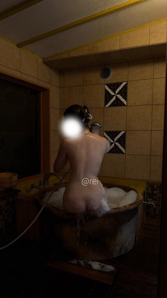 後ろ姿、反則？?