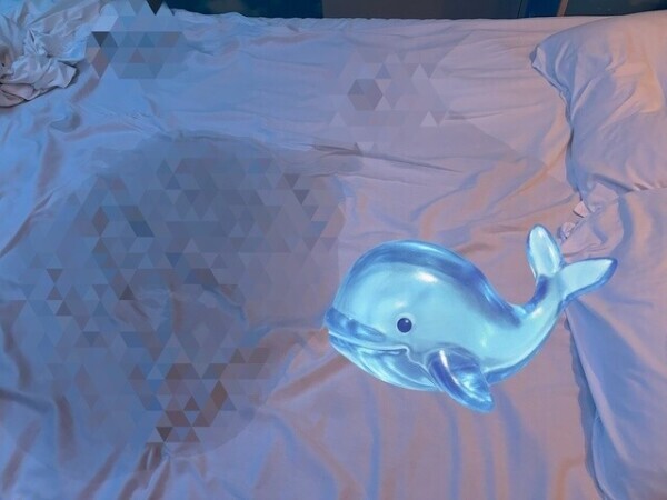 ベッド大浸水🛌🛌埋もれちゃう？？