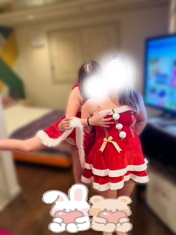 ダブルサンタ🎅🏻🎀