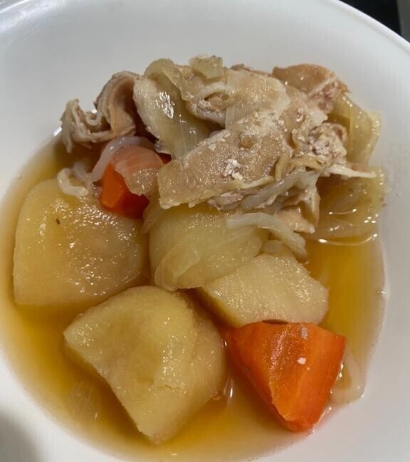 お料理勉強中