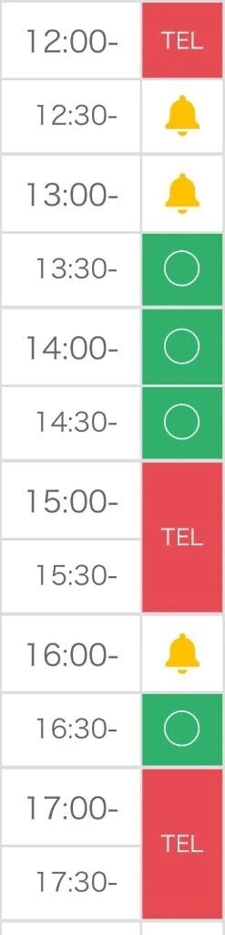 💗前半戦🈳情報💗