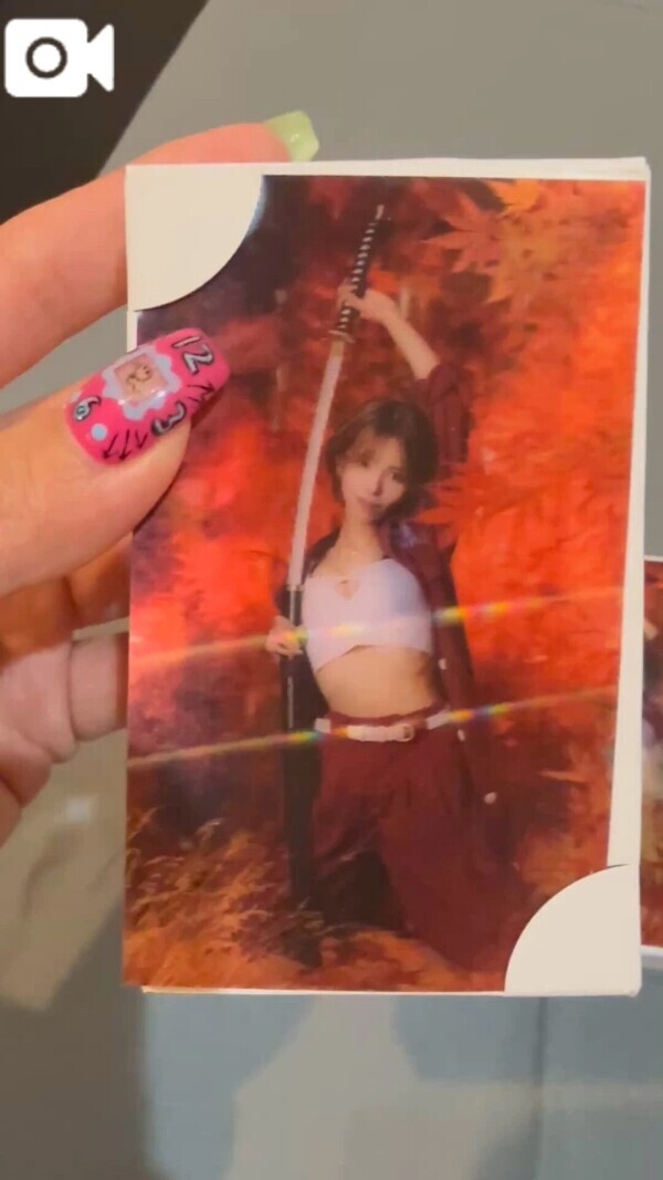 シラユキカード秋バージョン🍁