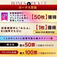 ミスヘブン投票毎日よろしくだよ