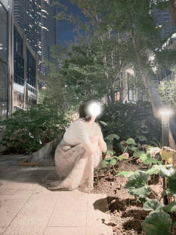 夜のおさんぽ🤍