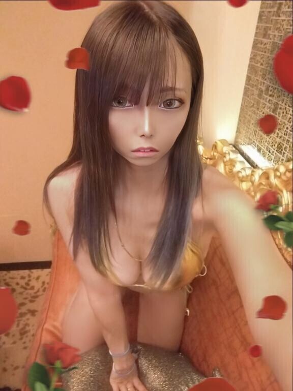 谷間?
