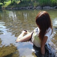川で遊んできたー！！！