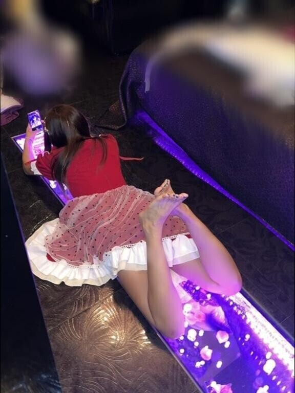 自撮り中