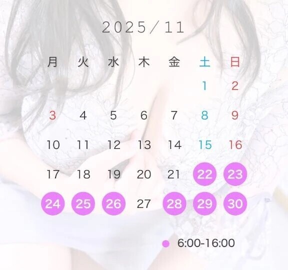 11月後半のご案内