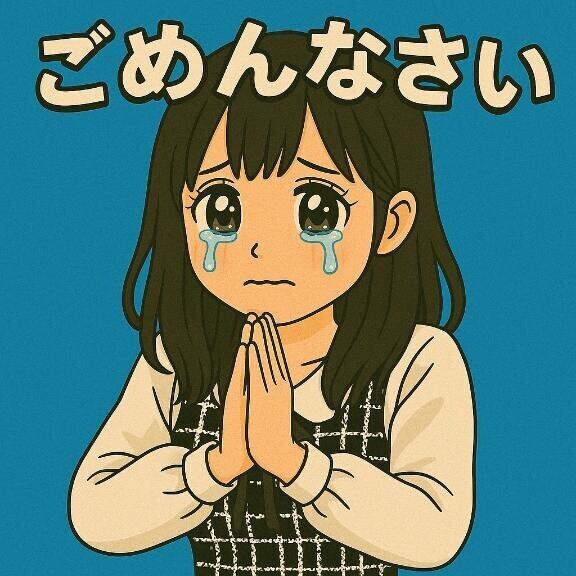 😢ごめんなさい😢