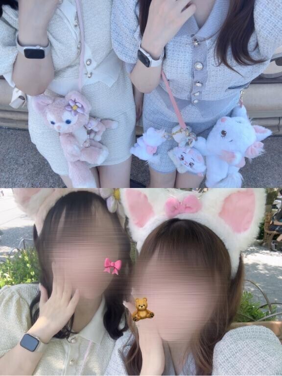 お揃い🤍🩵