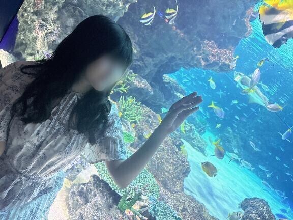 お魚達にかこまれて....🫧