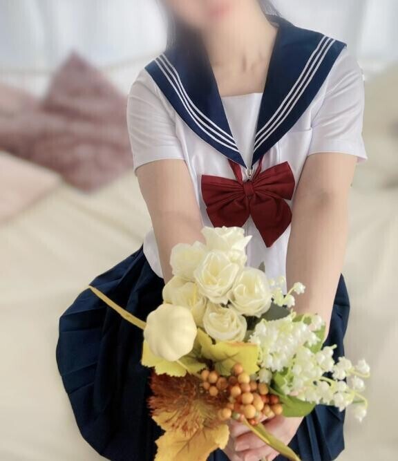 セーラー服で💓