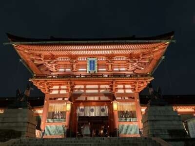 夜🌃✨の伏見稲荷大社⛩✨
