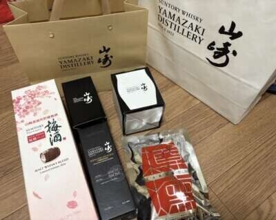 山崎蒸溜所お土産品🩷🩷🩷